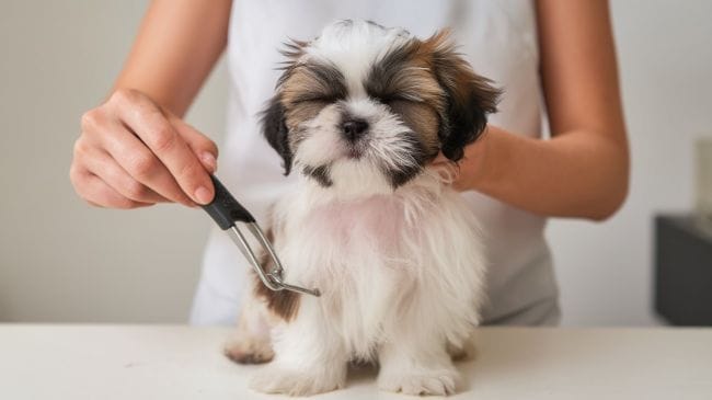 Shih Tzu Puppies Grooming Requirements And Coat Care
