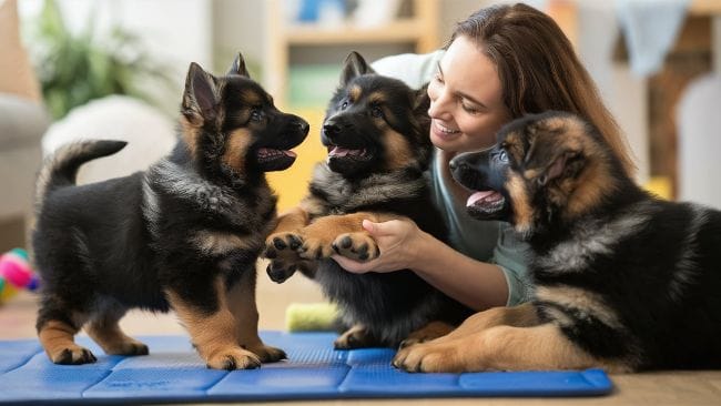 German Shepherd Puppies Temperament And Training Needs